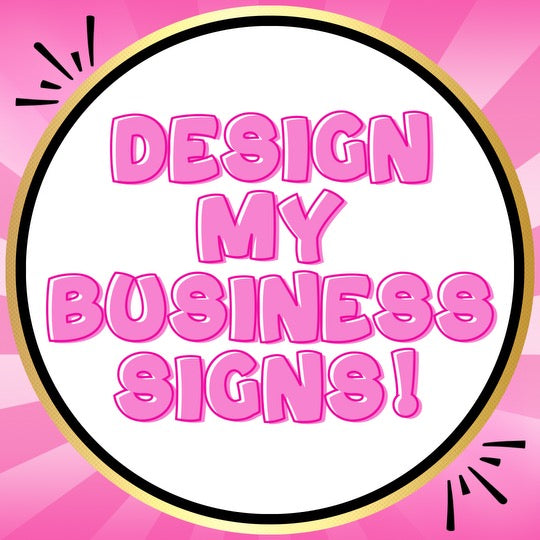 Design My Business Sign - Yard Card Signs by JYS International