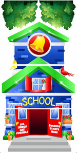 JYS SCHOOL: 7FT Blue - Yard Card Signs by JYS International