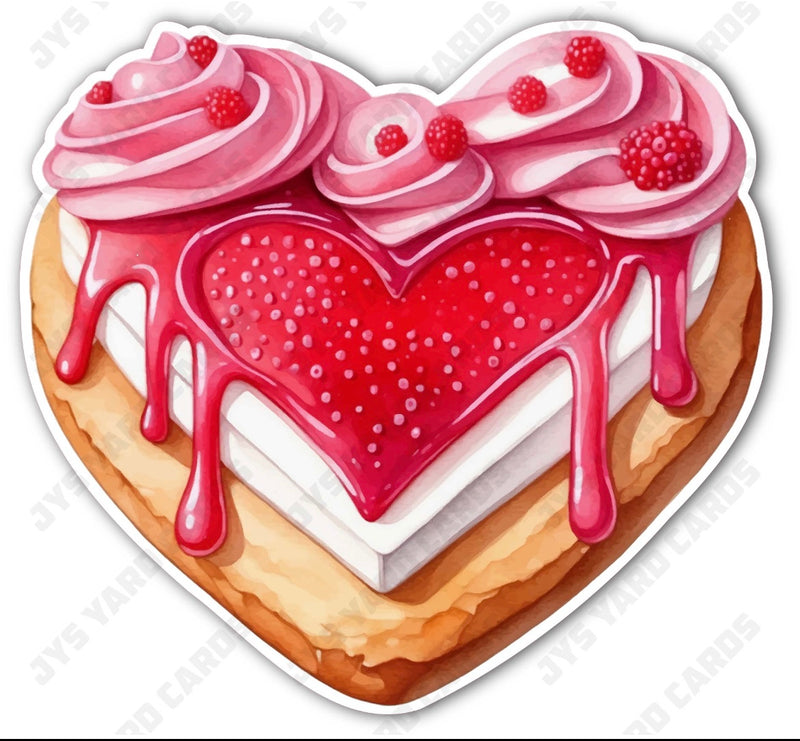 HEART PANCAKES - Yard Card Signs by JYS International