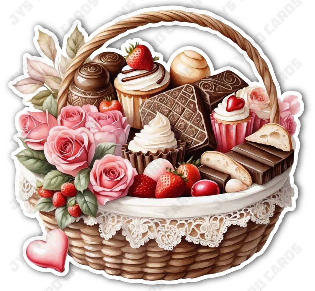 CANDY BASKET - Yard Card Signs by JYS International