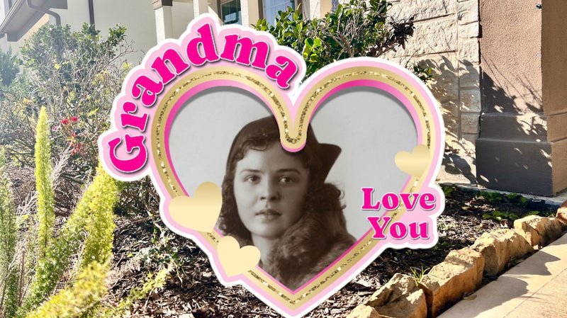 GRANDMA KEEPSAKE - Yard Card Signs by JYS International