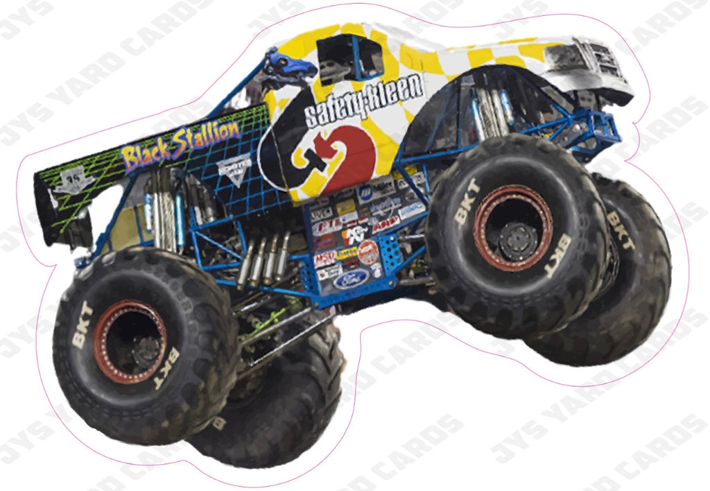 MONSTER TRUCK: 2 - Yard Card Signs by JYS International