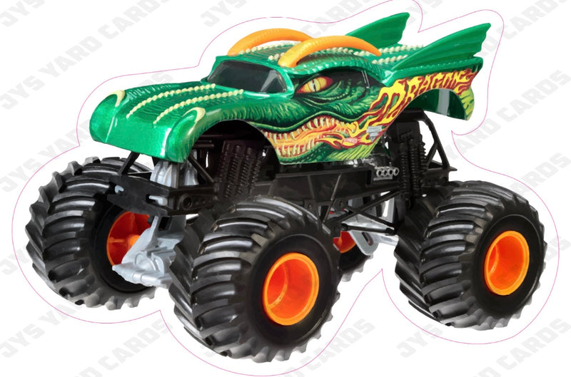 MONSTER TRUCK: 4 - Yard Card Signs by JYS International