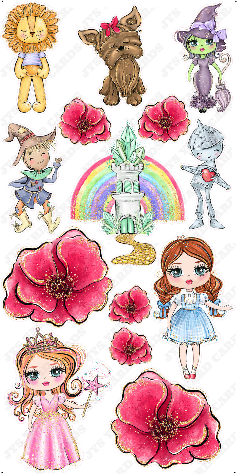 WIZARD OF OZ INSPIRED THEME - Yard Card Signs by JYS International