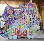 JYS MERMAID CUTIE: 5FT TALL - Yard Card Signs by JYS International