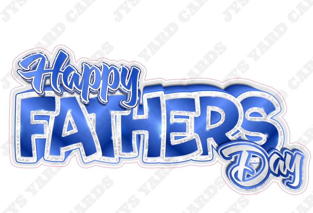 HAPPY FATHER’S DAY CENTERPIECE 1 - Yard Card Signs by JYS International