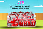 JAZZY GRAD EZ FOLD - Yard Card Signs by JYS International