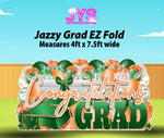 JAZZY GRAD EZ FOLD - Yard Card Signs by JYS International