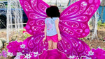 JYS BUTTERFLY CUTIE: 5FT HOT PINK - Yard Card Signs by JYS International