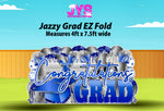 JAZZY GRAD EZ FOLD - Yard Card Signs by JYS International