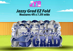 JAZZY GRAD EZ FOLD - Yard Card Signs by JYS International