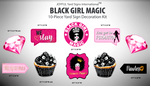 BLACK GIRL MAGIC - Yard Card Signs by JYS International