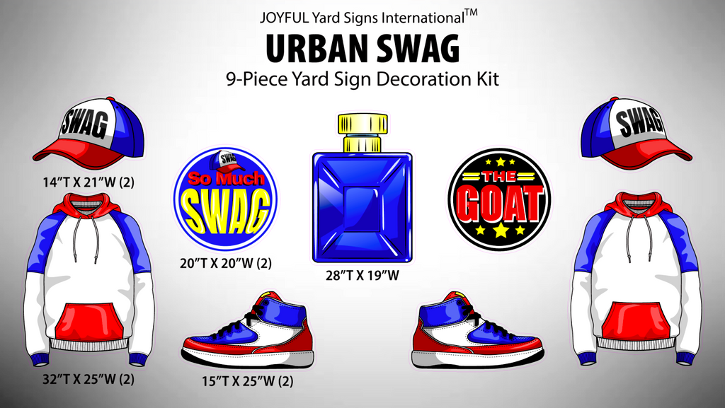 URBAN SWAG - Yard Card Signs by JYS International