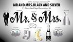 MR. & MRS. (MULTIPLE COLORS) - Yard Card Signs by JYS International