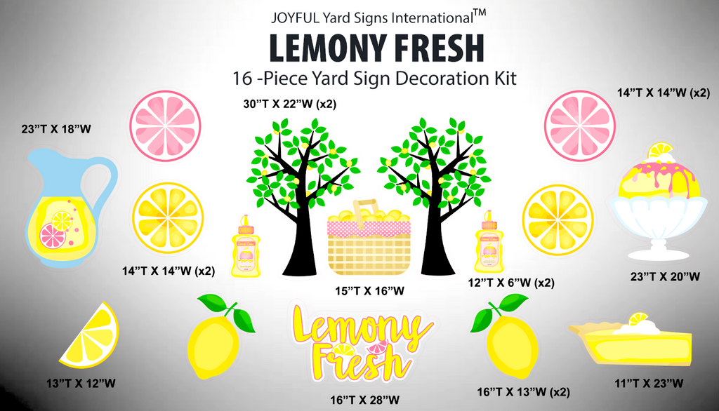 LEMONADE - Yard Card Signs by JYS International