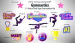 GYMNASTICS - Yard Card Signs by JYS International