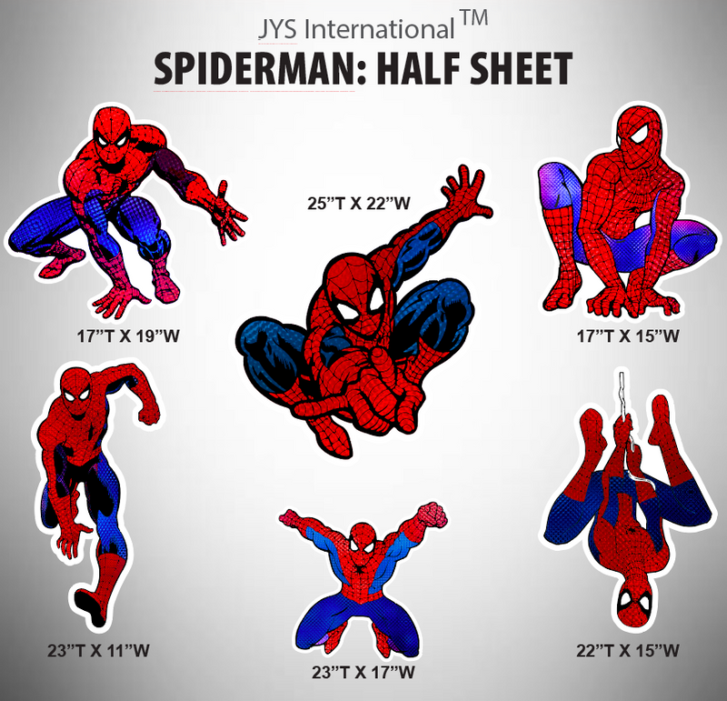 THE SPIDER: HALF SHEET - Yard Card Signs by JYS International