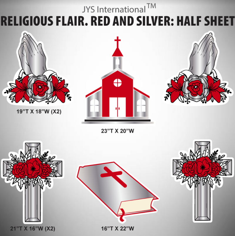 RELIGIOUS: HALF SHEET - Yard Card Signs by JYS International