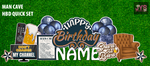 MAN CAVE HBD QUICK SET - Yard Card Signs by JYS International