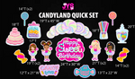 CANDYLAND QUICK SET - Yard Card Signs by JYS International