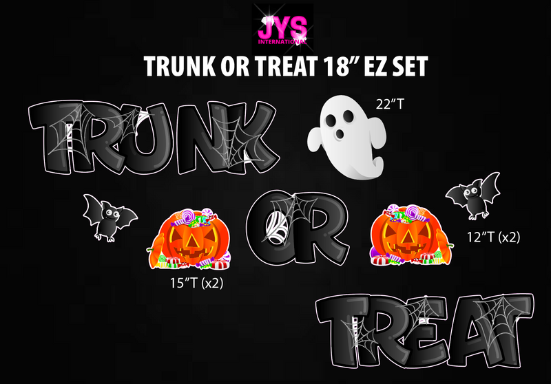 TRUNK OR TREAT: 18" EZ SET