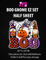 BOO GNOME EZ SET: HALF SHEET - Yard Card Signs by JYS International