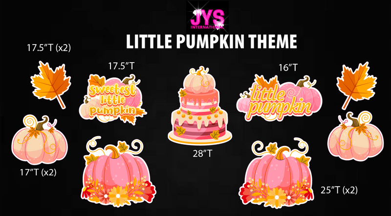 LITTLE PUMPKIN THEME - Yard Card Signs by JYS International