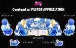 JYS OVERLOAD: PASTOR APPRECIATION (EZ FOLD) - Yard Card Signs by JYS International