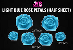 ROSE PETALS: HALF SHEET (MULTIPLE COLOR OPTIONS) - Yard Card Signs by JYS International