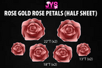 ROSE PETALS: HALF SHEET (MULTIPLE COLOR OPTIONS) - Yard Card Signs by JYS International