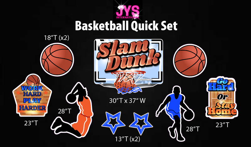 SLAM DUNK! - Yard Card Signs by JYS International