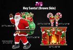 HEY SANTA! - Yard Card Signs by JYS International