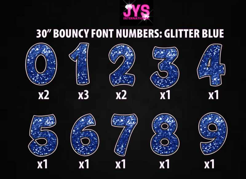 30" BOUNCY NUMBERS