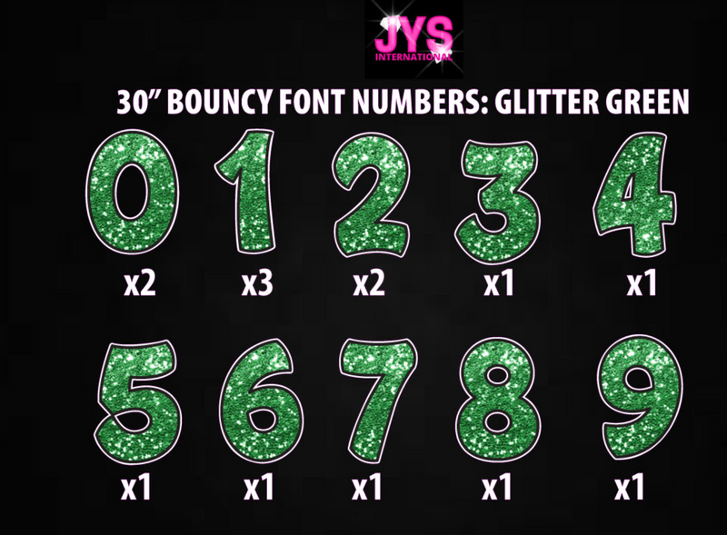 30" BOUNCY NUMBERS