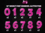 30" BOUNCY NUMBERS