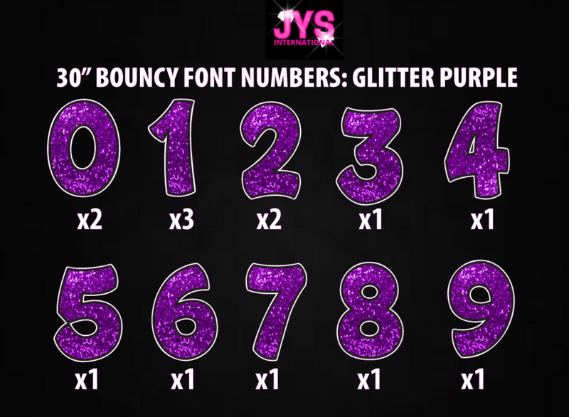 30" BOUNCY NUMBERS