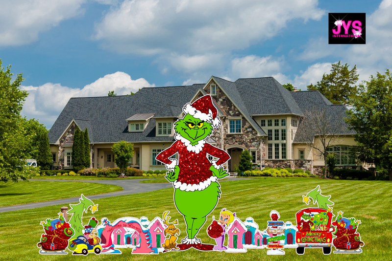 GRINCH CUTIE: 5.5ft - Yard Card Signs by JYS International