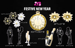 FESTIVE NEW YEAR - Yard Card Signs by JYS International