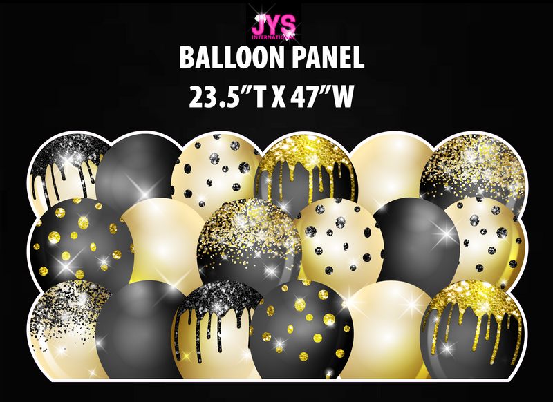 BALLOON PANELS (2): HALF SHEET (MULTIPLE COLORS) - Yard Card Signs by JYS International