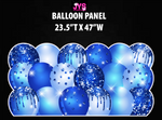 BALLOON PANELS (2): HALF SHEET (MULTIPLE COLORS) - Yard Card Signs by JYS International