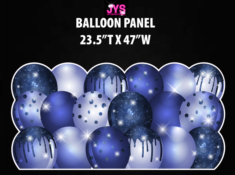 BALLOON PANELS (2): HALF SHEET (MULTIPLE COLORS) - Yard Card Signs by JYS International