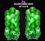 XL BALLOON TOWERS: HALF SHEET (MULTIPLE COLORS) - Yard Card Signs by JYS International