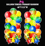 XL BALLOON TOWERS: HALF SHEET (MULTIPLE COLORS) - Yard Card Signs by JYS International