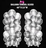 XL BALLOON TOWERS: HALF SHEET (MULTIPLE COLORS) - Yard Card Signs by JYS International