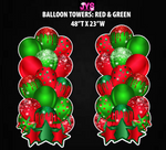 XL BALLOON TOWERS: HALF SHEET (MULTIPLE COLORS) - Yard Card Signs by JYS International