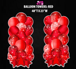 XL BALLOON TOWERS: HALF SHEET (MULTIPLE COLORS) - Yard Card Signs by JYS International