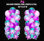 XL BALLOON TOWERS: HALF SHEET (MULTIPLE COLORS) - Yard Card Signs by JYS International