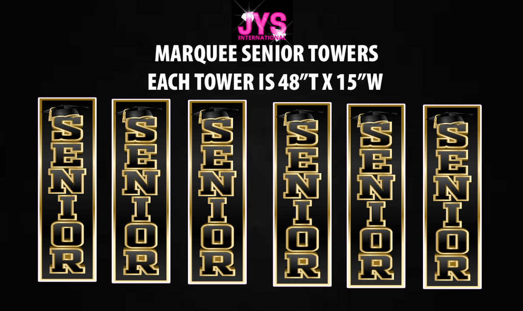 MARQUEE SENIOR TOWERS - Yard Card Signs by JYS International