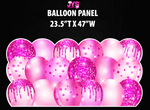 BALLOON PANELS (2): HALF SHEET (MULTIPLE COLORS) - Yard Card Signs by JYS International