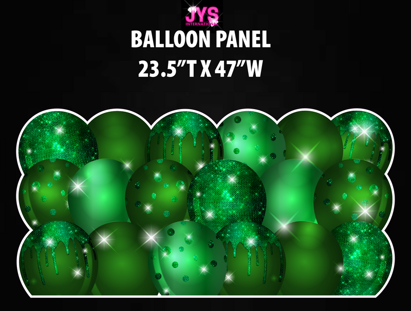 BALLOON PANELS (2): HALF SHEET (MULTIPLE COLORS) - Yard Card Signs by JYS International